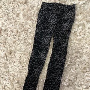 kids black leopard joes jeans